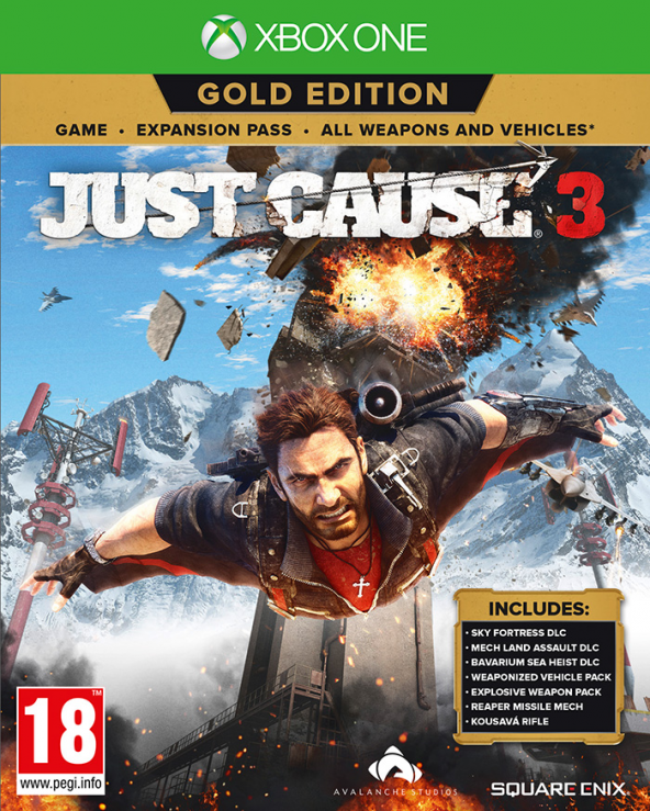 XBOX ONE JUST CAUSE 3: GOLD EDITION