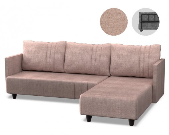 GAGA MOBİLYA  SÜLÜN KÖŞE TAKIMI (SAG-SOL) - 8