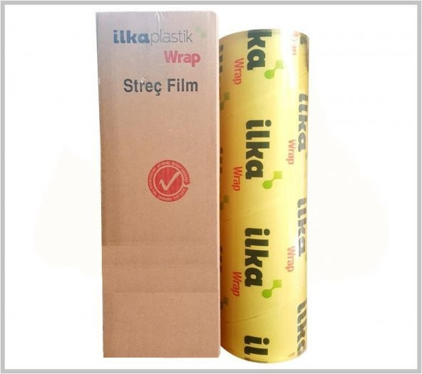 İlka Wrap Streç Film 30 x 1500 Mt 8 Mic