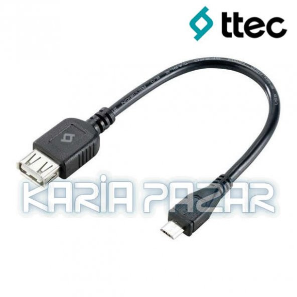 TTec Micro USB OTG Kablo 15 CM