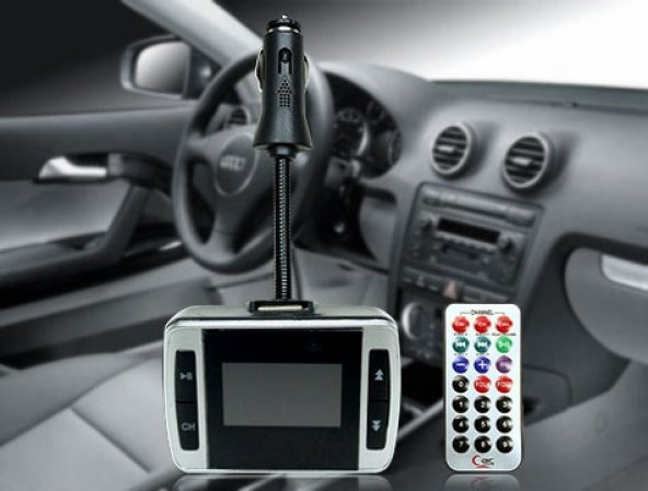 Araç içi LCD Ekranlı Kumandalı FM/MP3/MP4 Player