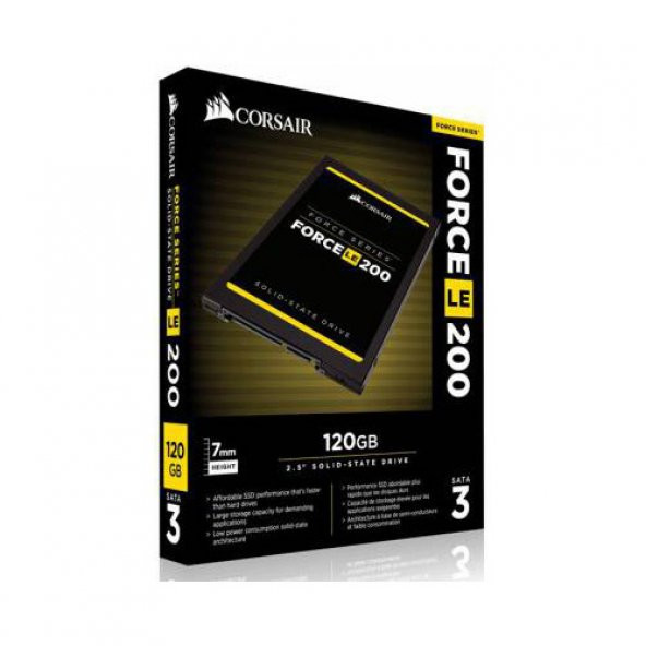CORSAIR LE200 2.5 120GB SSD SATA3 550/500 CSSD-F120GBLE200