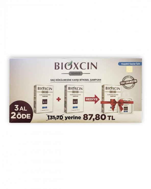 Bioxcin Genesis Şampuan 3 Al 2 Öde (Kepekli Saçlar)