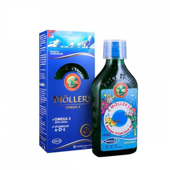 Möllers Balık Yağı Şurubu 250 ml