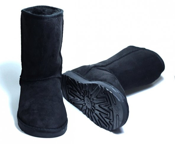 Kısa Siyah Ugg Bot - 3
