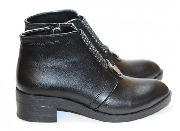 Taşlı Fermuarlı Bot - 2