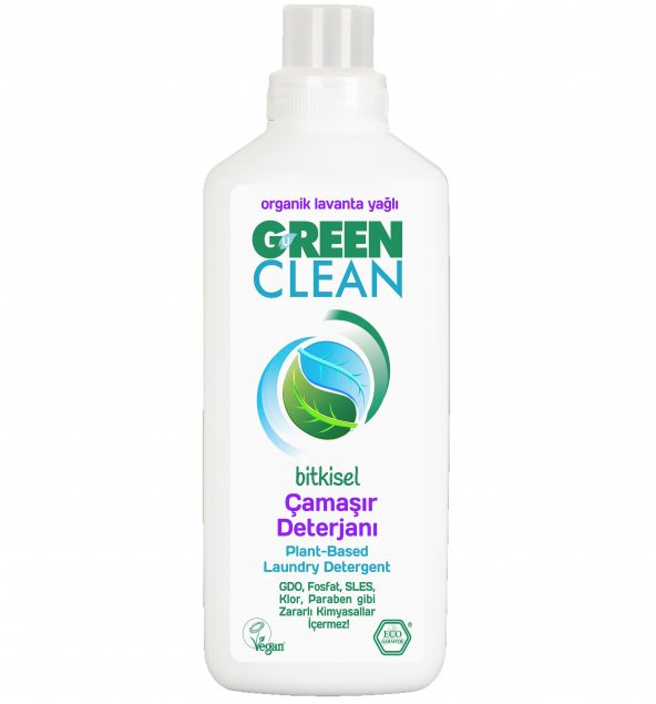 U Green Clean Organik Lavanta Yağlı Bitkisel Çamaşır Deterjanı 1000 Ml