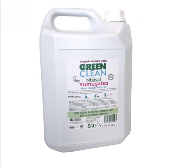 U Green Clean Organik Lavanta Yağlı Bitkisel Yumuşatıcı  5 Lt