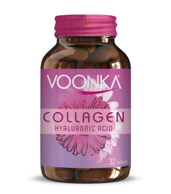 Voonka Collagen Hyaluronic Acid 32 tablet SKT:07/2022