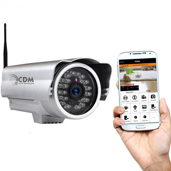 CDM Home Technology InDoor IP Camera CAM IP100/35 HD