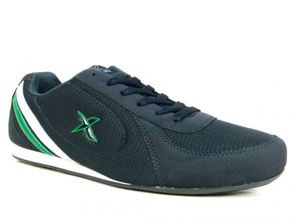 Kinetix Aidan Lacivert Yeşil Bağcıklı Erkek Spor Ayakkabı