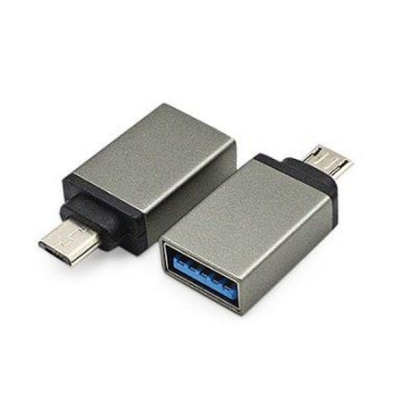 Samsung A 2 3 4 5 6 7 8 Micro USB OTG Adaptör Dönüştürücü