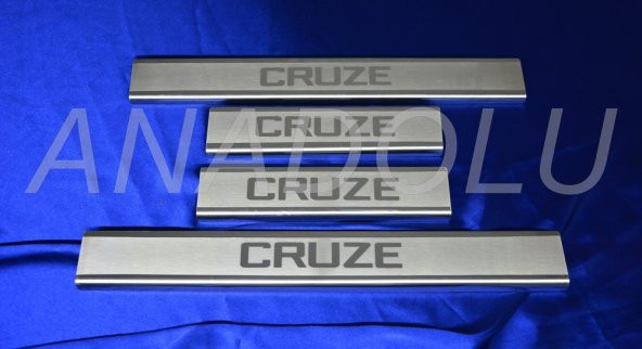 Chevrolet Cruze HB  Krom Kapı Eşiği 4 Parça 2011 Üzeri