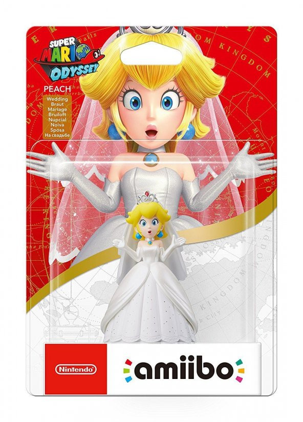 Nintendo amiibo Super Mario Odyssey Peach Figür