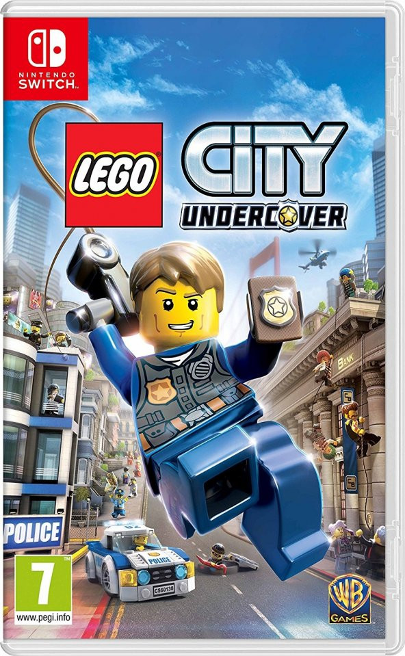 Lego City Undercover Nintendo Switch Oyun Orijinal Açma Şeritli