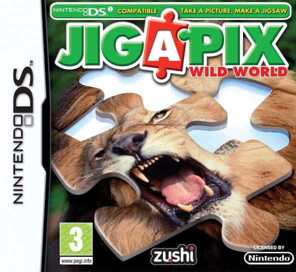 JigaPix Wild World Nintendo DS Oyun