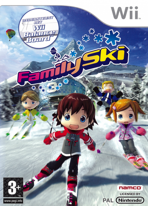 Family Ski Nintendo Wii Oyun