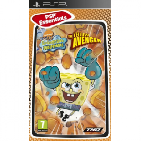 Spongebob Yellow Avenger Sünger bob Psp Oyun