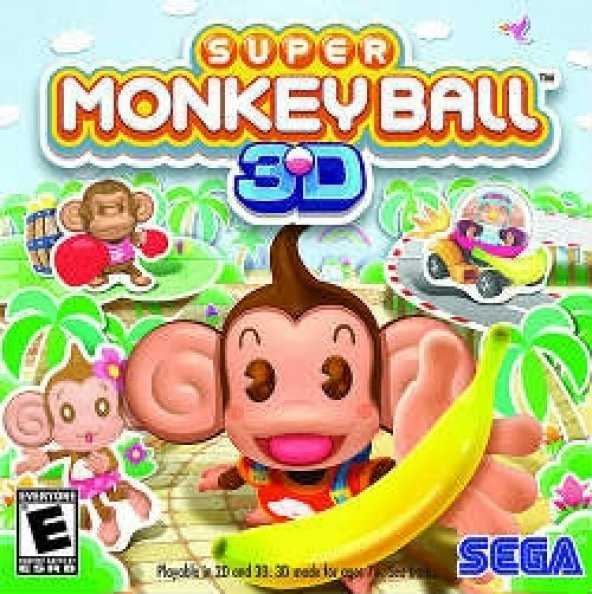 SuperMonkey Ball 3DS Orijinal Oyun