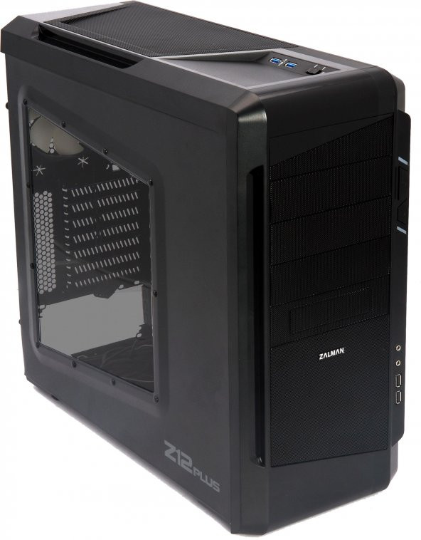 ZALMAN Z12 PLUS MİDİ ATX TOWER PENCERELİ PSU"SUZ