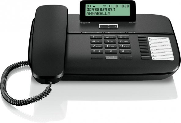 Gigaset DA710 Siyah Ekranlı Masa Üstü Telefon Handsfree
