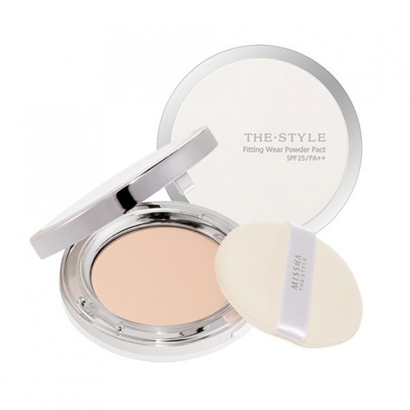 Missha The Style Fitting Wear Powder Pact (No.23 Natural Beige)
