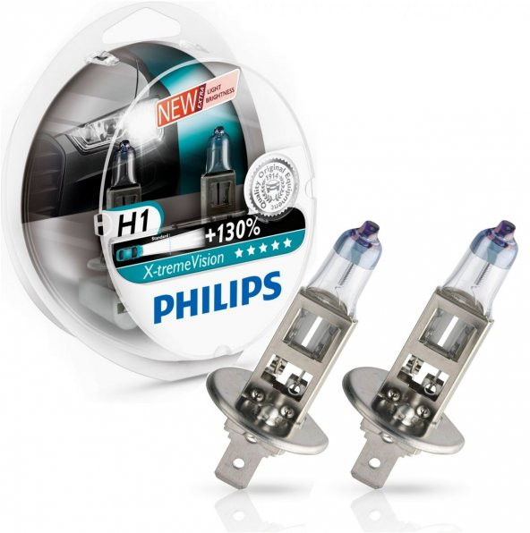 H1 x-treme Vision Ampul 130 Fazla Işık Philips