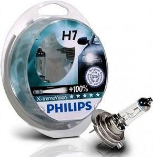 H7 x-treme Vision Ampul 130 Fazla Işık Philips