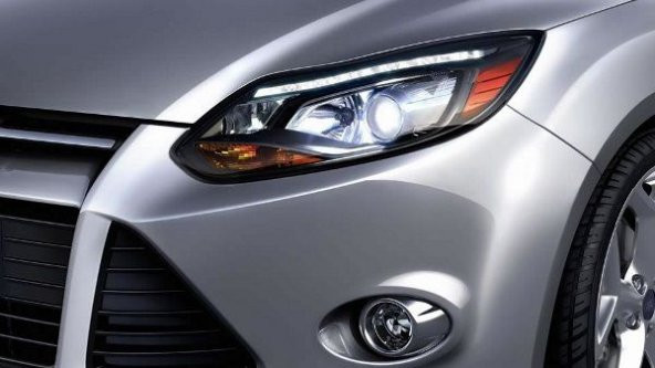 Ford focus 3 sis lambası farı krom çerçeveli oem 2012+