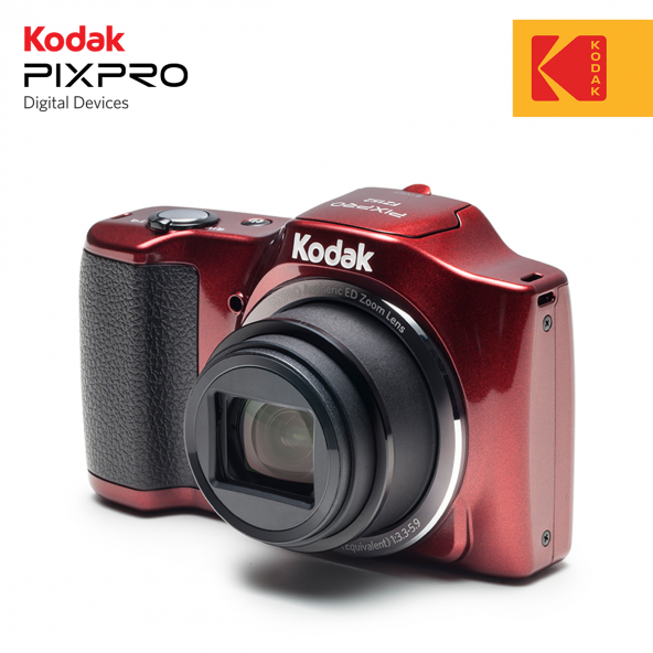 Kodak Pixpro FZ152 Dijital Fotoğraf Makinesi-Kırmızı