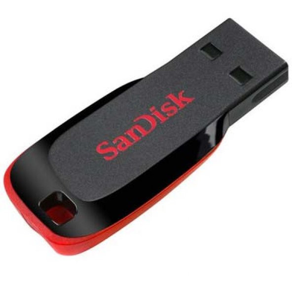 Sandisk SDCZ50-016G-G35 16GB Cruzer Blade Siyah 2.0 USB Flash Bellek