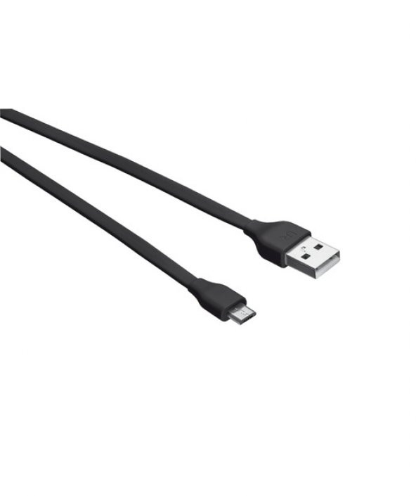 Trust 20135 Urban Flat Micro USB Kablo 1m -Siyah