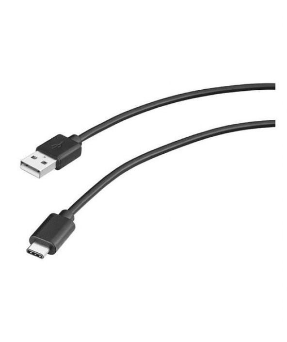 Trust 20445 USB-A to USB-C Şarj Kablosu Siyah 1m (USB 2.0)