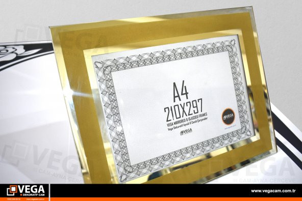 VMG Gold Vega Style Sertifika Çerçevesi - 8