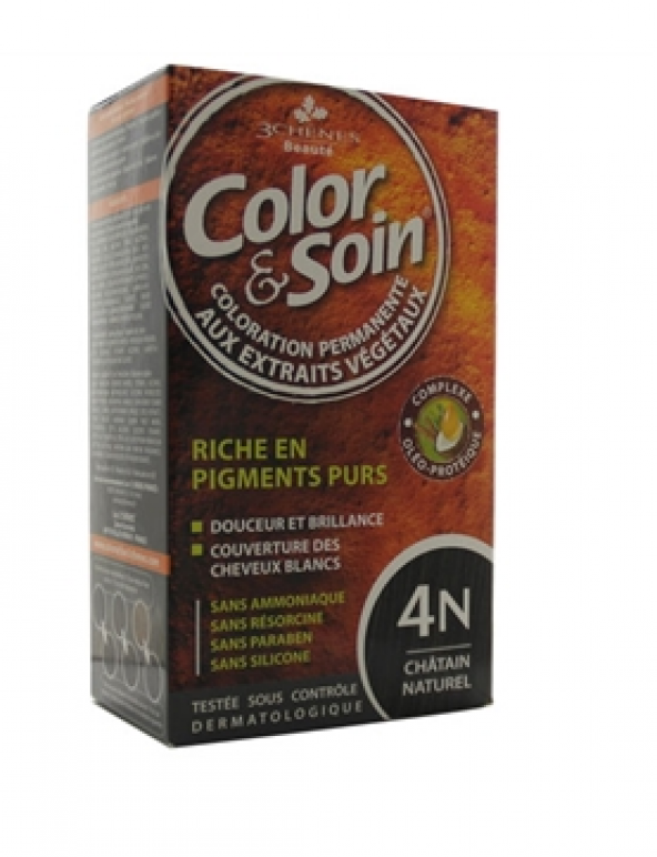 Color&Soin Saç Boyası 4N Doğal Kestane