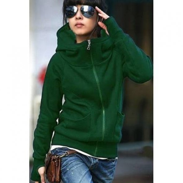 Kadın Polar Sweat Eldivenli 6 Renk - 3