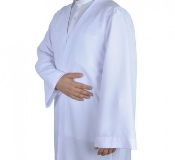 CÜBBE NAMAZ CÜBBESİ TAŞLANMIŞ KIVIRIŞMAYAN KUMAŞ ÖZELLİKLİ CÜBBE