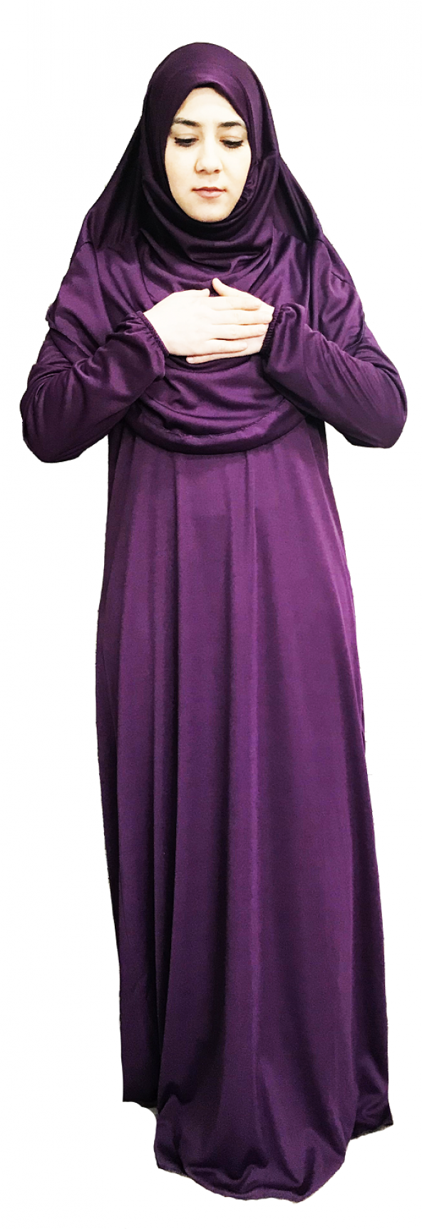 NAMAZ ELBİSESİ TEK PARÇA PRATİK NAMAZ ELBİSESİ - 9