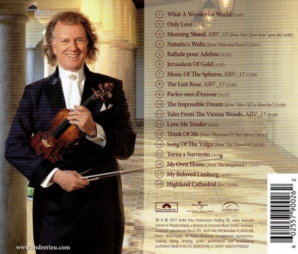 ANDRE RIEU&JOHANN STRAUSS - AMORE (CD) - 2