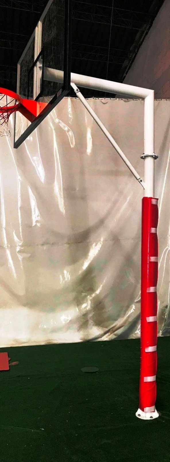 Adelinspor Basketbol Potası Koruma Kılıfı Kırmızı (1 Çift) - 9