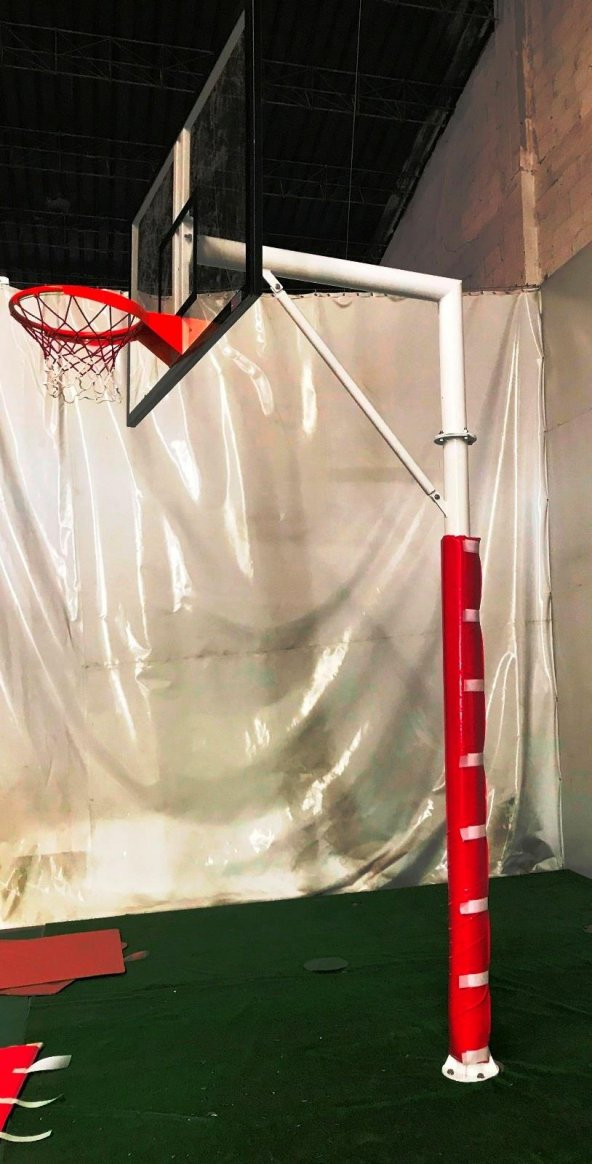 Adelinspor Basketbol Potası Koruma Kılıfı  Kırmızı (1 Çift) - 10