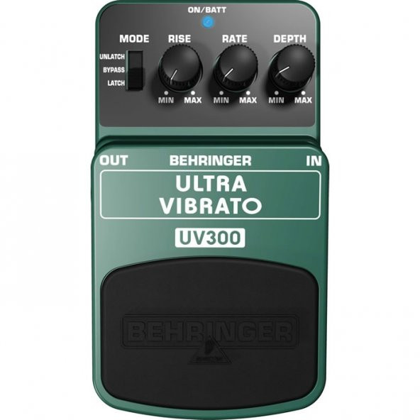 Behringer MI ULTRA VIBRATO UV300 Klasik Vibrato Efektli Gitar Pedalı