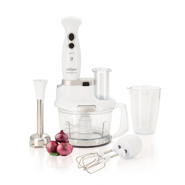 Arzum AR1004 Soprano Max Multi Blender Seti - 1000W - 2