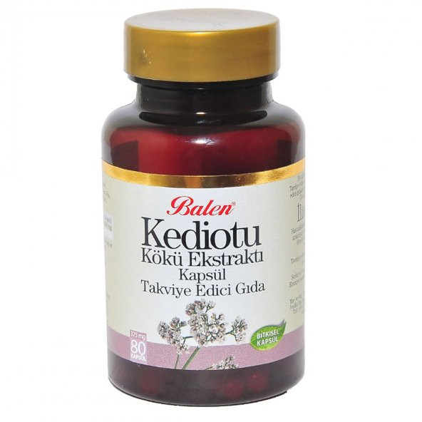 Kediotu Kökü Ekstraktı 80 Kapsül - 4
