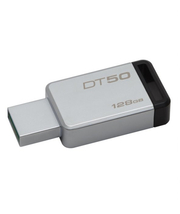 KINGSTON Kingston 128GB USB 3.0 DataTraveler 50 (Metal/Black)