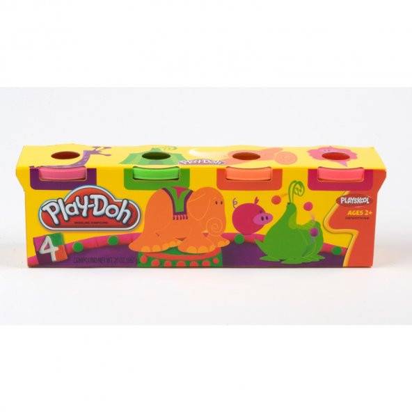 Play-Doh 4 Lü Oyun Hamuru