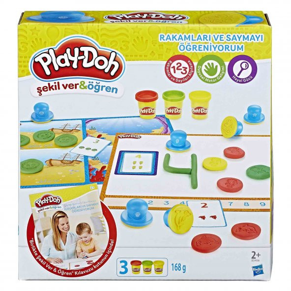 Play-Doh Rakamları ve Saymayı Öğreniyorum - 3