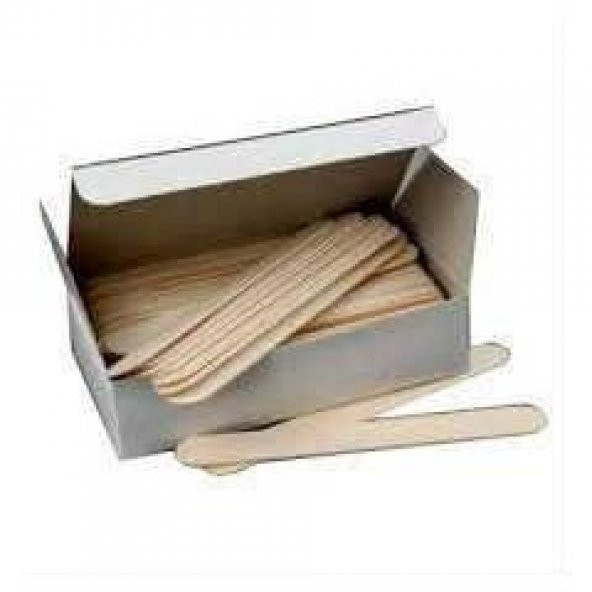 Abeslang Tahta Dil Basacağı - 10 x 100 lük Kutu