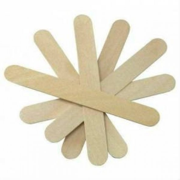 Abeslang Tahta Dil Basacağı - 10 x 100 lük Kutu - 2