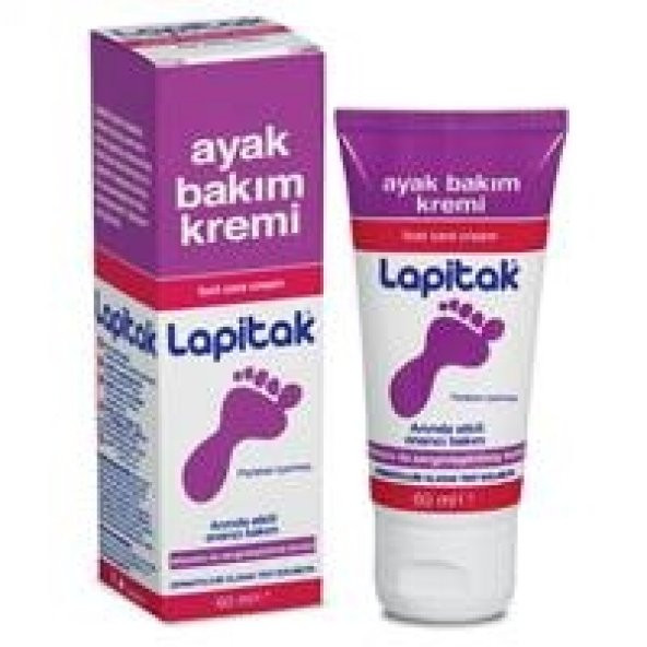 Lapitak Ayak Bakım Kremi 60 ml-YENİ SERİ